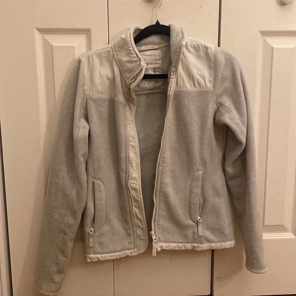Aeropostale Zip Up Fleece